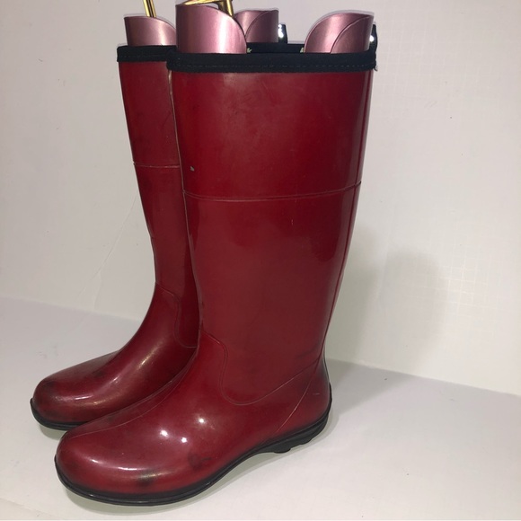 Kamik ladies rain rubber boots size 8 - Picture 1 of 7